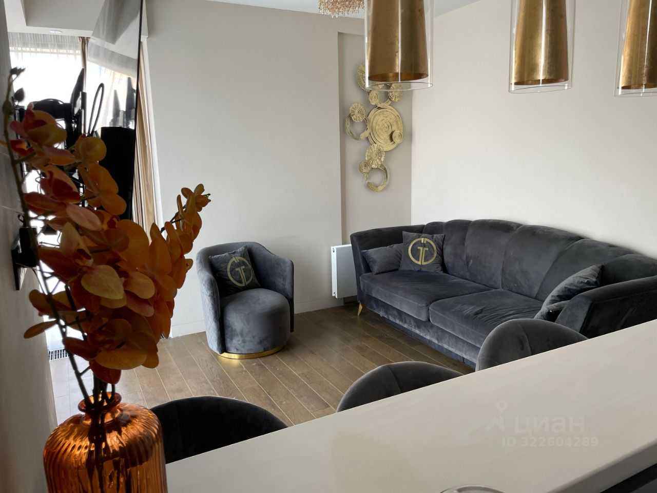 2-комнатная квартира, 55 м² — фотография 3