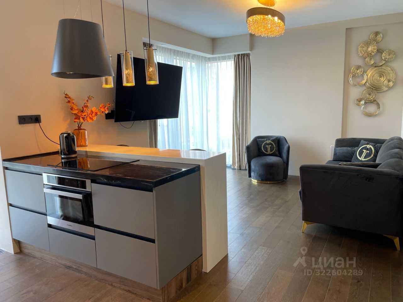 2-комнатная квартира, 55 м² — фотография 2