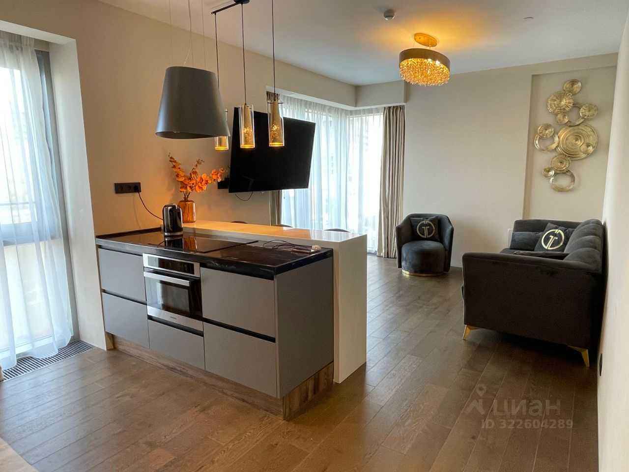2-комнатная квартира, 55 м²