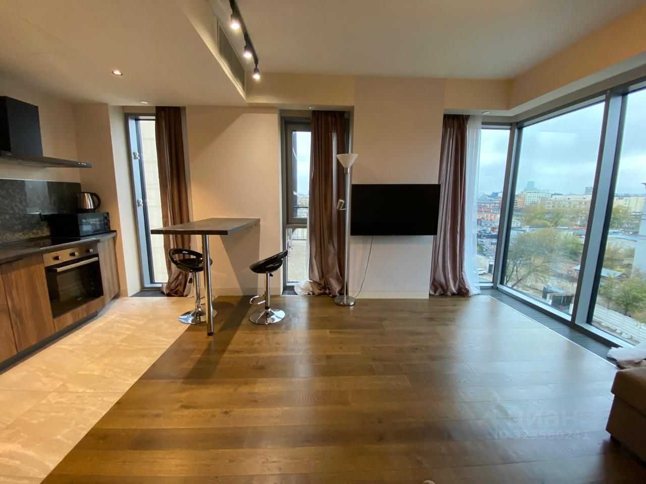 2-комнатная квартира, 55 м²