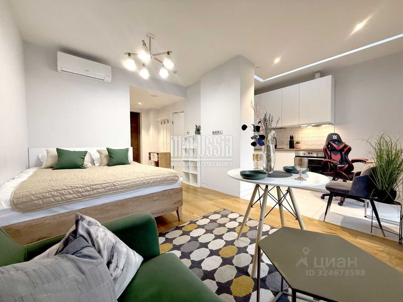 1-комнатная квартира, 37,8 м² — фотография 3