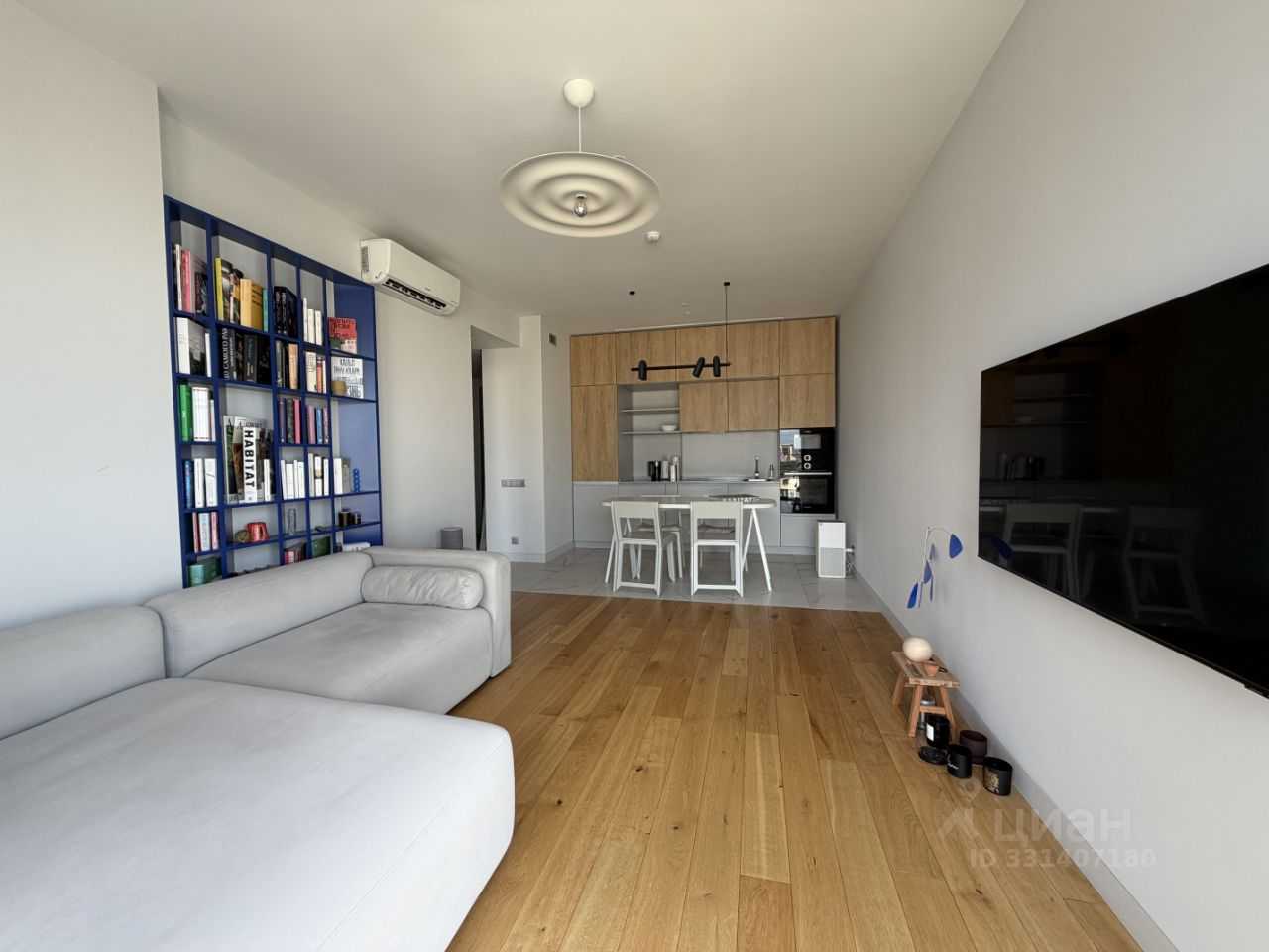 2-комнатная квартира, 57 м² — фотография 3