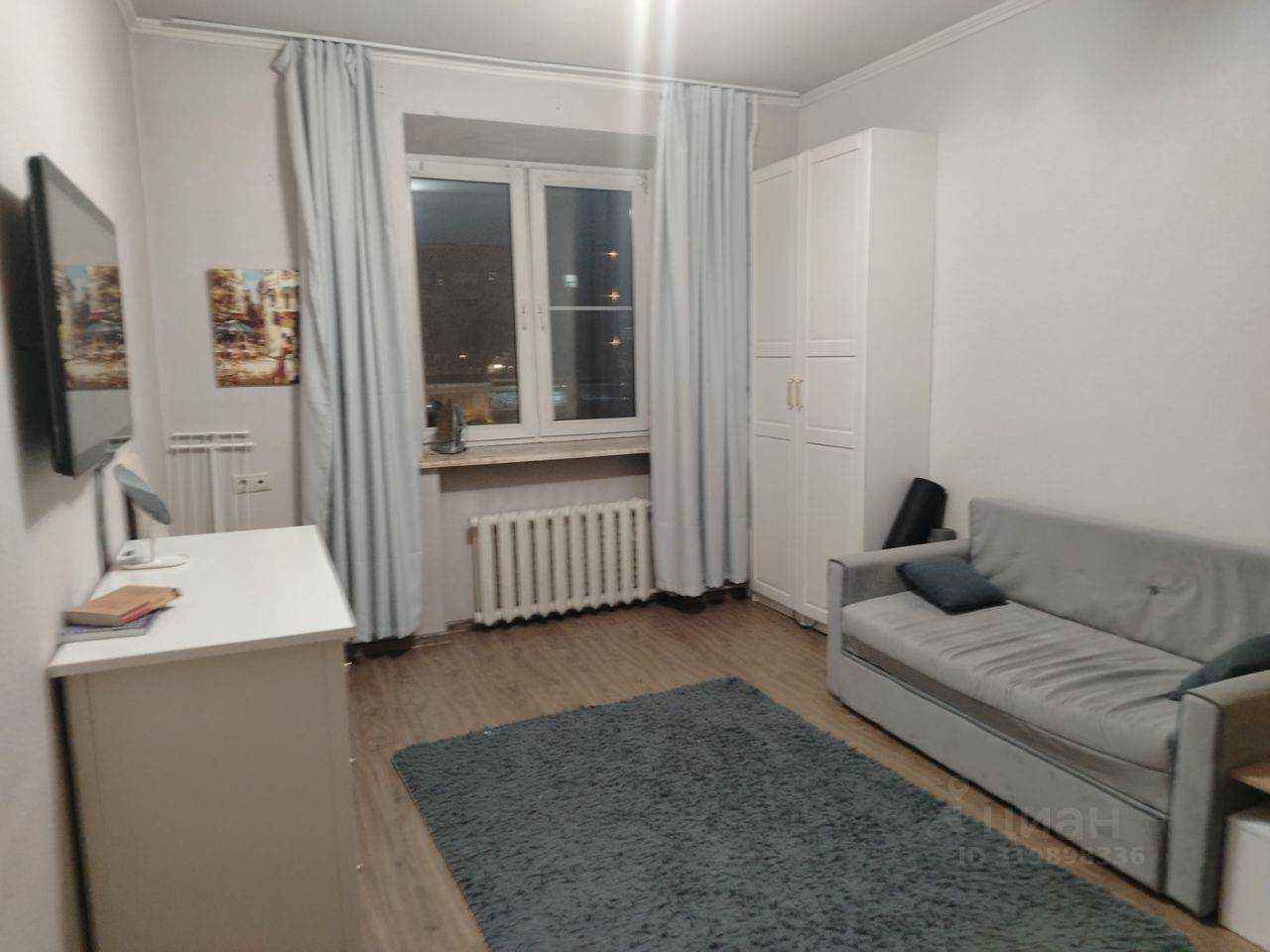 1-комнатная квартира, 38 м²