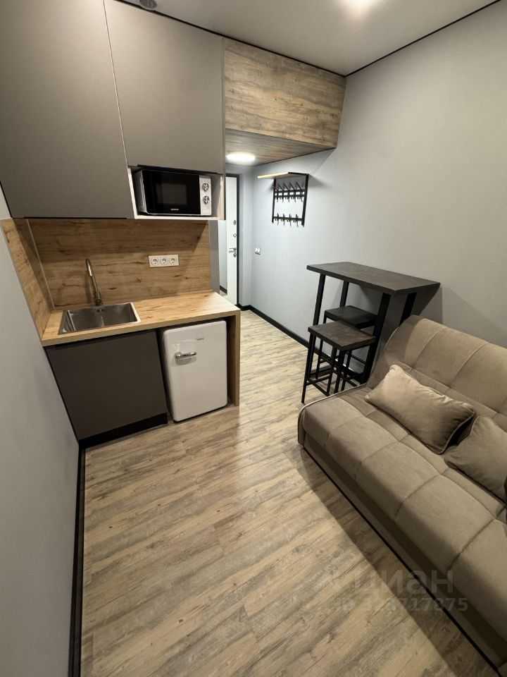 1-комнатная квартира, 12,5 м²