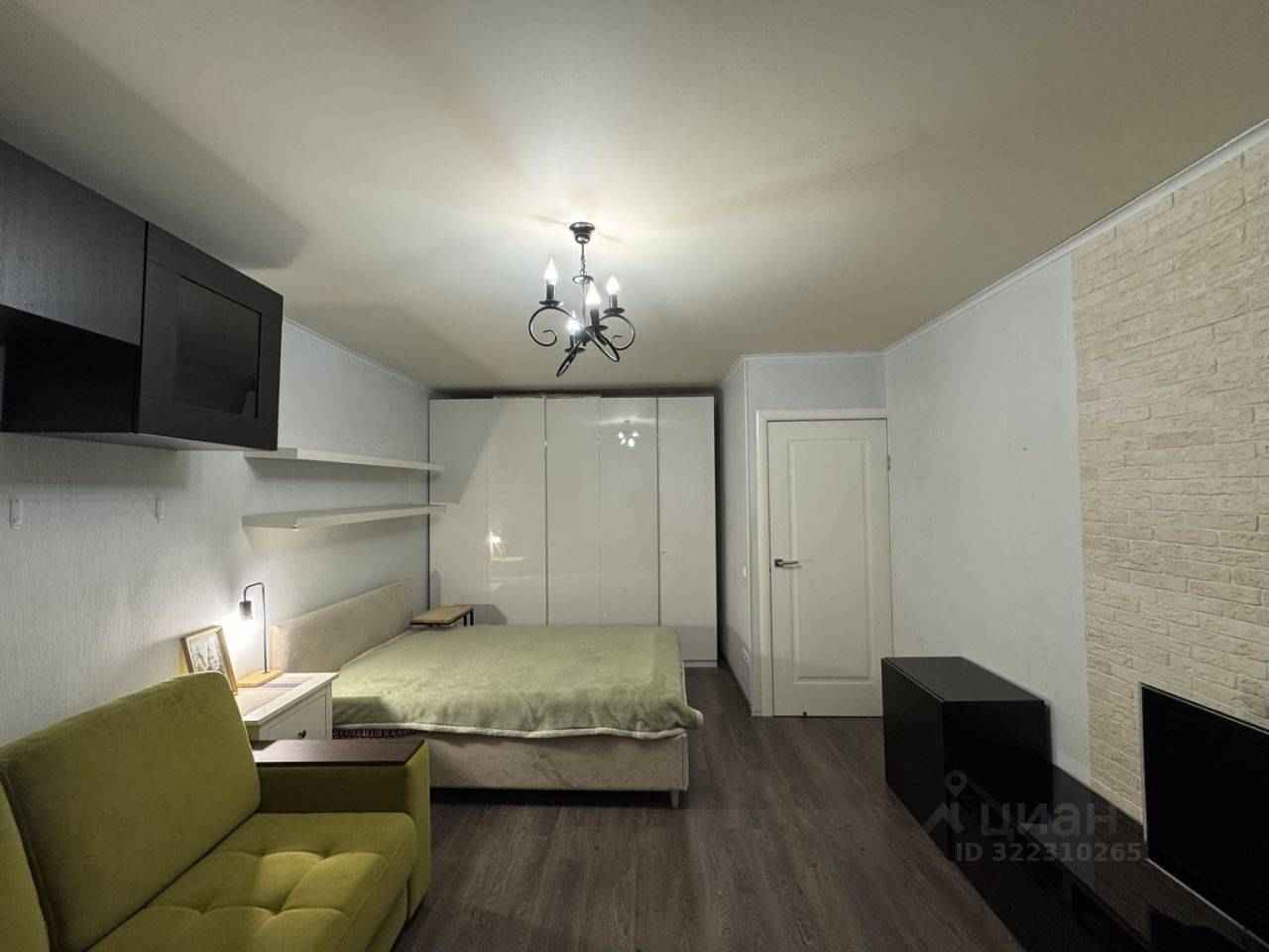 1-комнатная квартира, 35 м² — фотография 2
