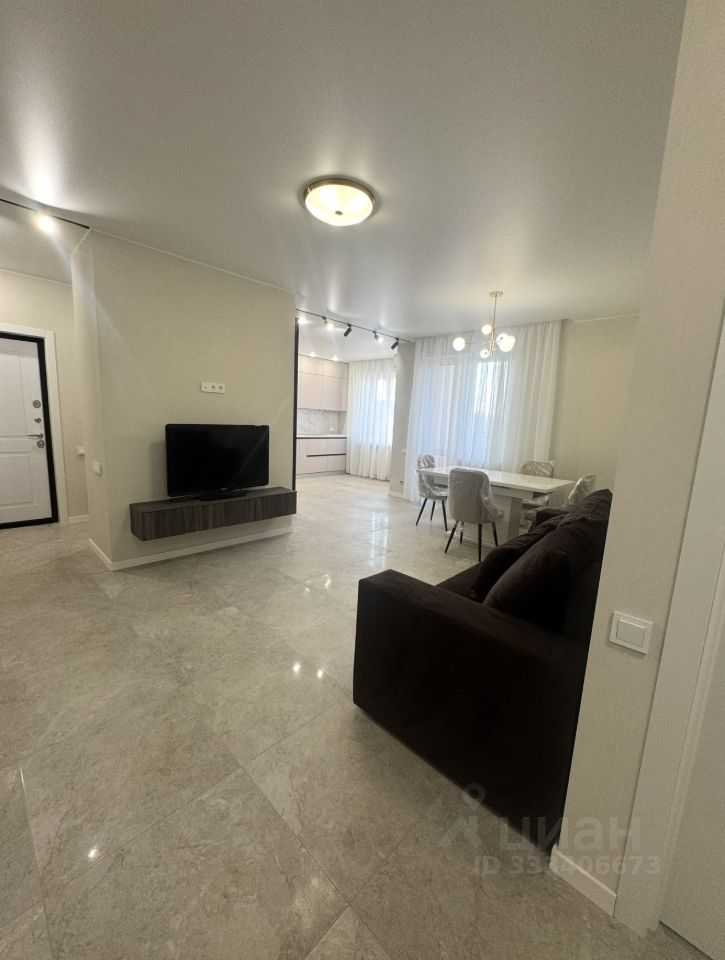 3-комнатная квартира, 73,8 м² — фотография 2