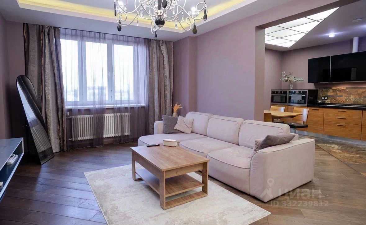 3-комнатная квартира, 110 м²