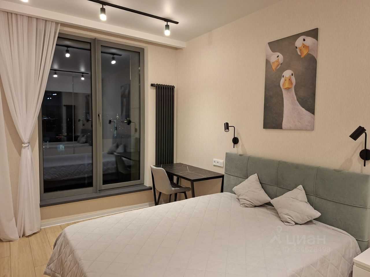 1-комнатная квартира, 44 м²