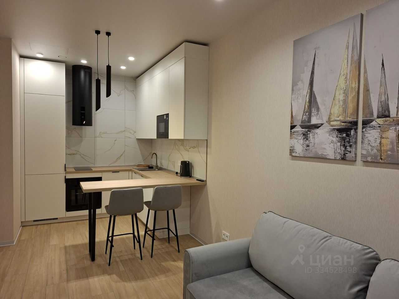 1-комнатная квартира, 44 м² — фотография 3