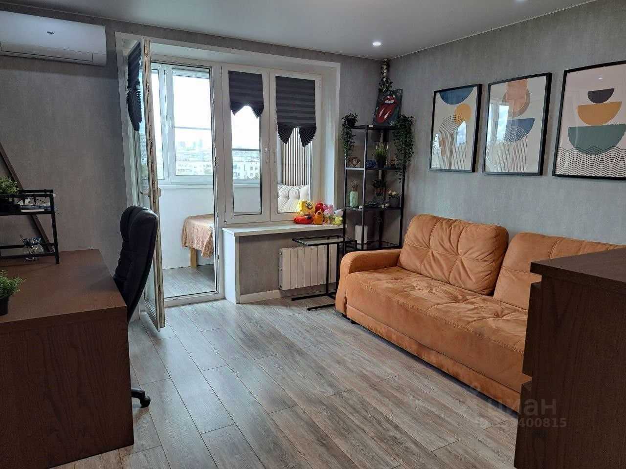 1-комнатная квартира, 40 м² — фотография 2