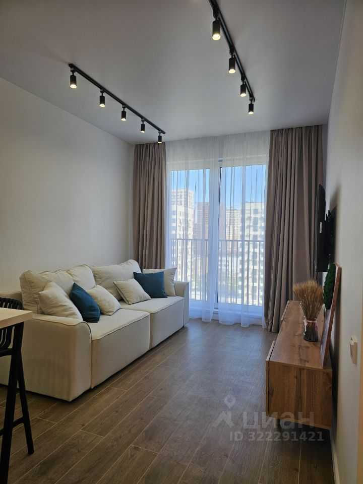 1-комнатная квартира, 38 м² — фотография 3
