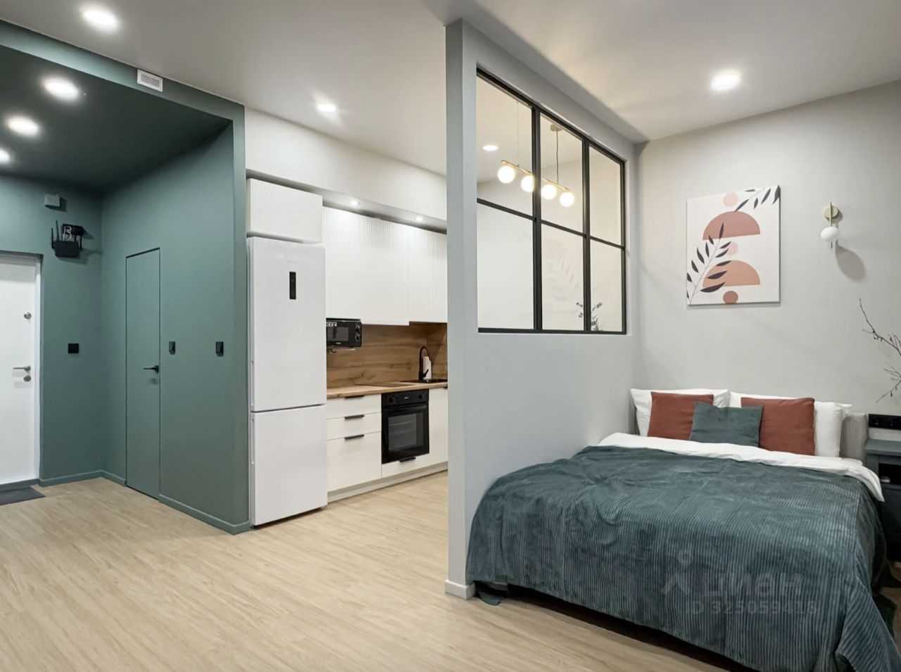 1-комнатная квартира, 28 м² — фотография 3