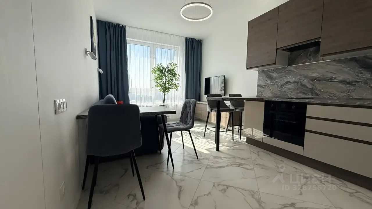 1-комнатная квартира, 41 м²