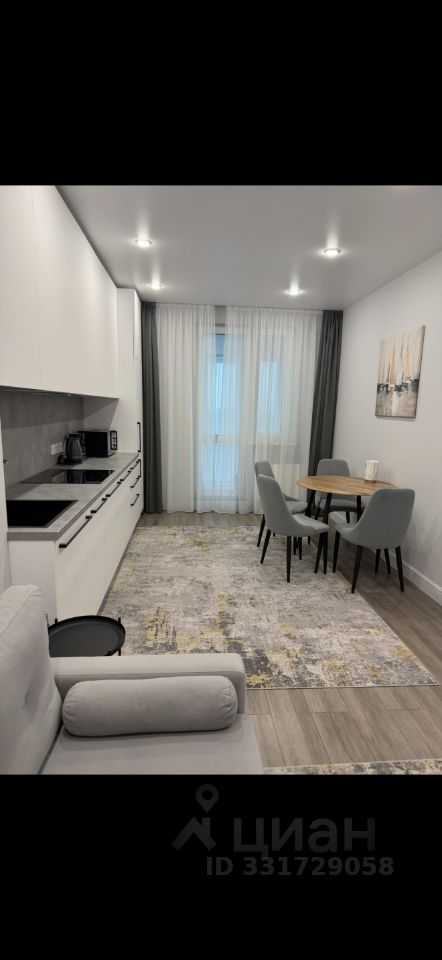 1-комнатная квартира, 36 м² — фотография 2
