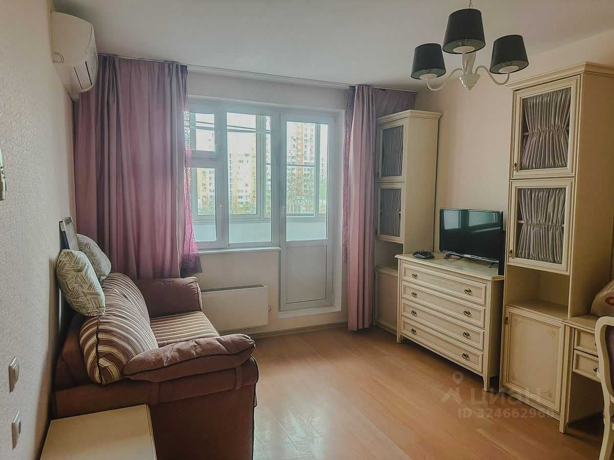 1-комнатная квартира, 39 м²