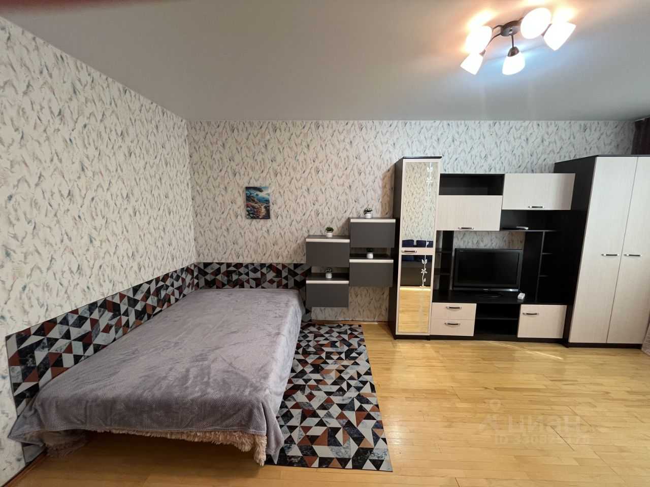 1-комнатная квартира, 38 м²