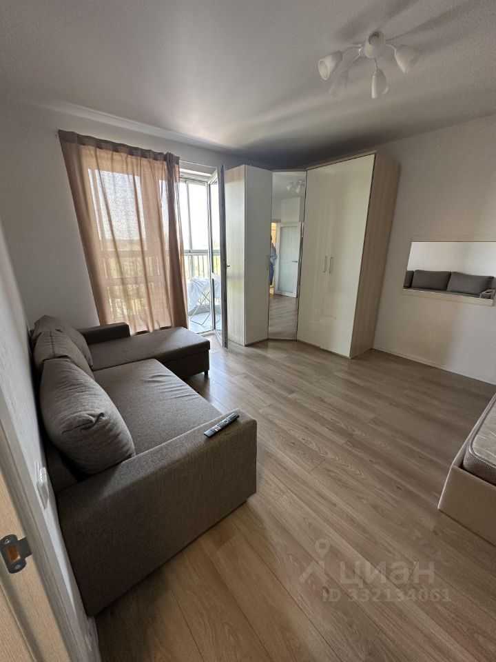 1-комнатная квартира, 37 м²