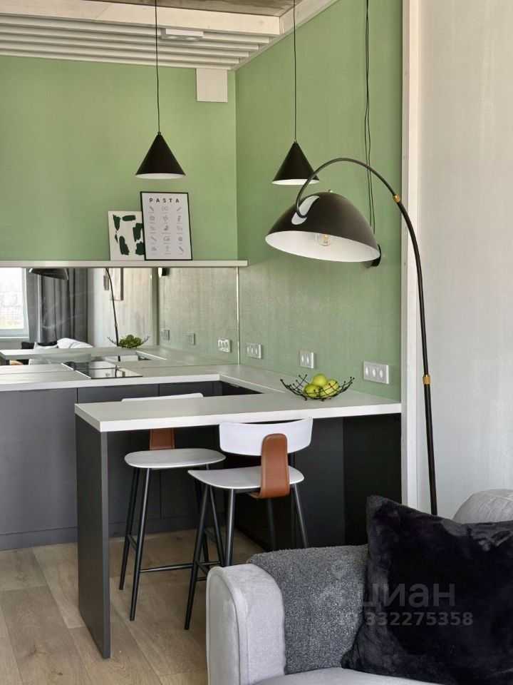 1-комнатная квартира, 40 м² — фотография 2