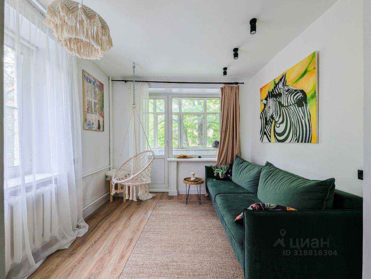 1-комнатная квартира, 31 м²