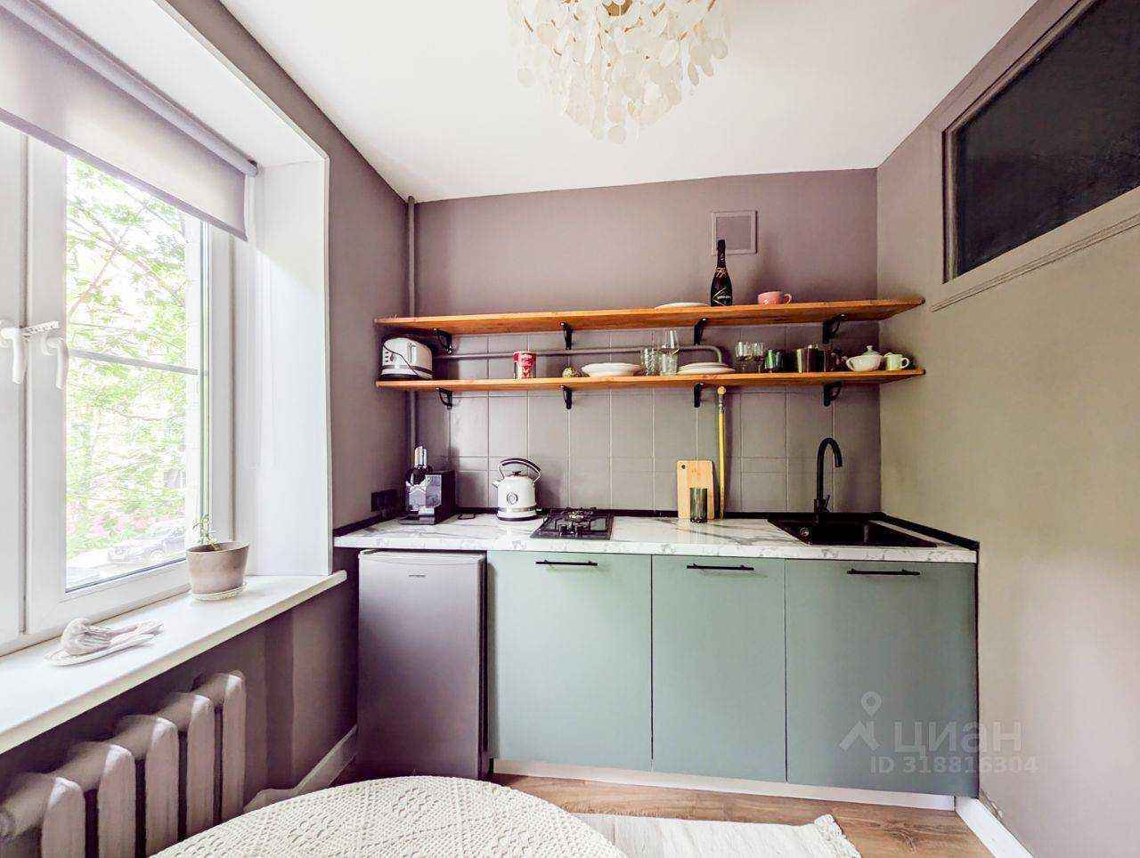 1-комнатная квартира, 31 м² — фотография 3