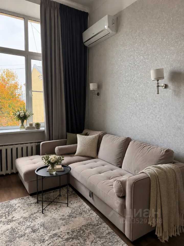 1-комнатная квартира, 59 м²