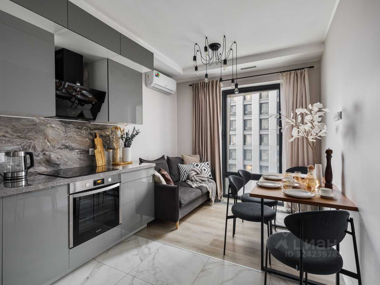 1-комнатная квартира, 34,5 м² — фотография 2