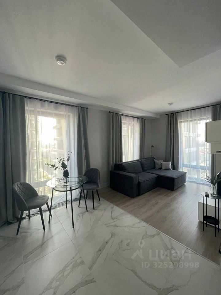 1-комнатная квартира, 42 м²