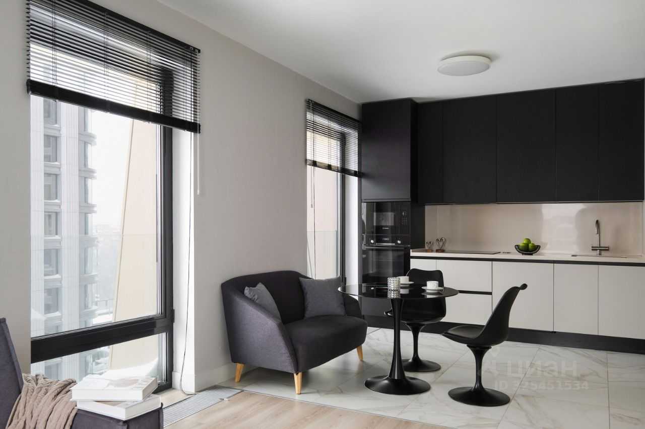 1-комнатная квартира, 44 м² — фотография 2