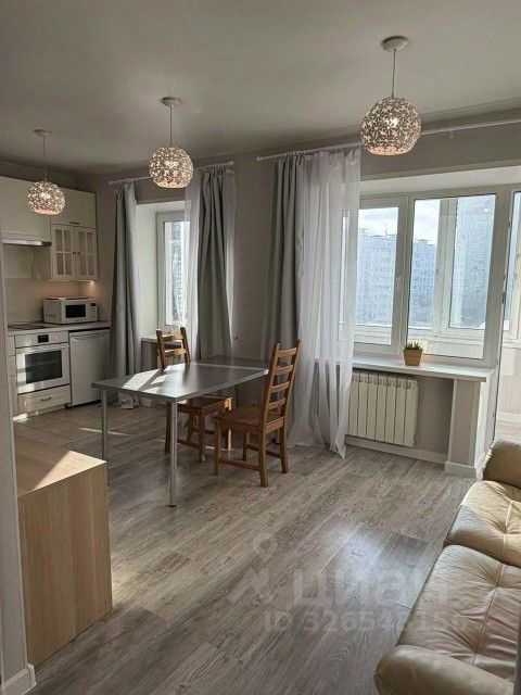 1-комнатная квартира, 35 м²