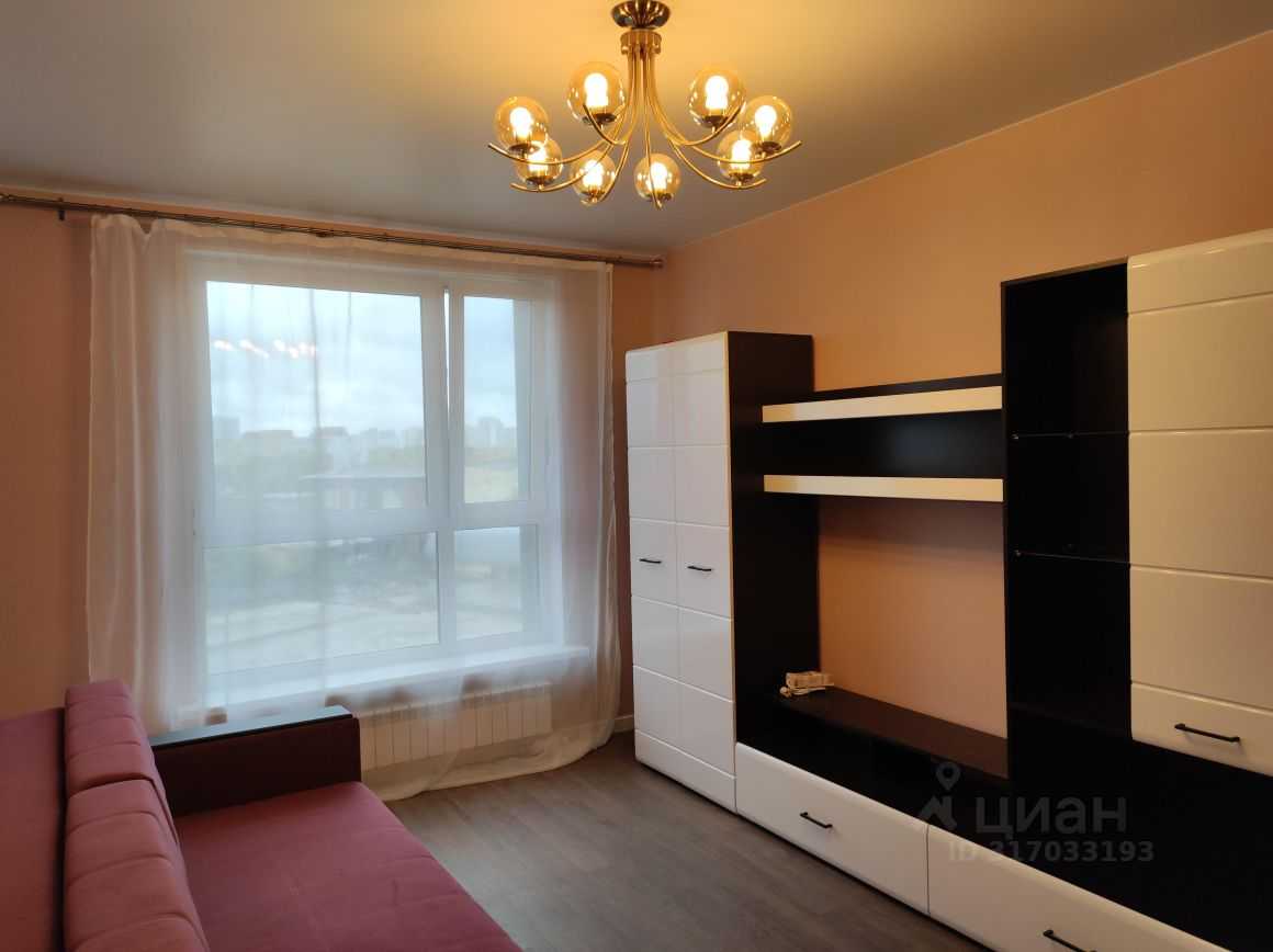 1-комнатная квартира, 40,6 м²