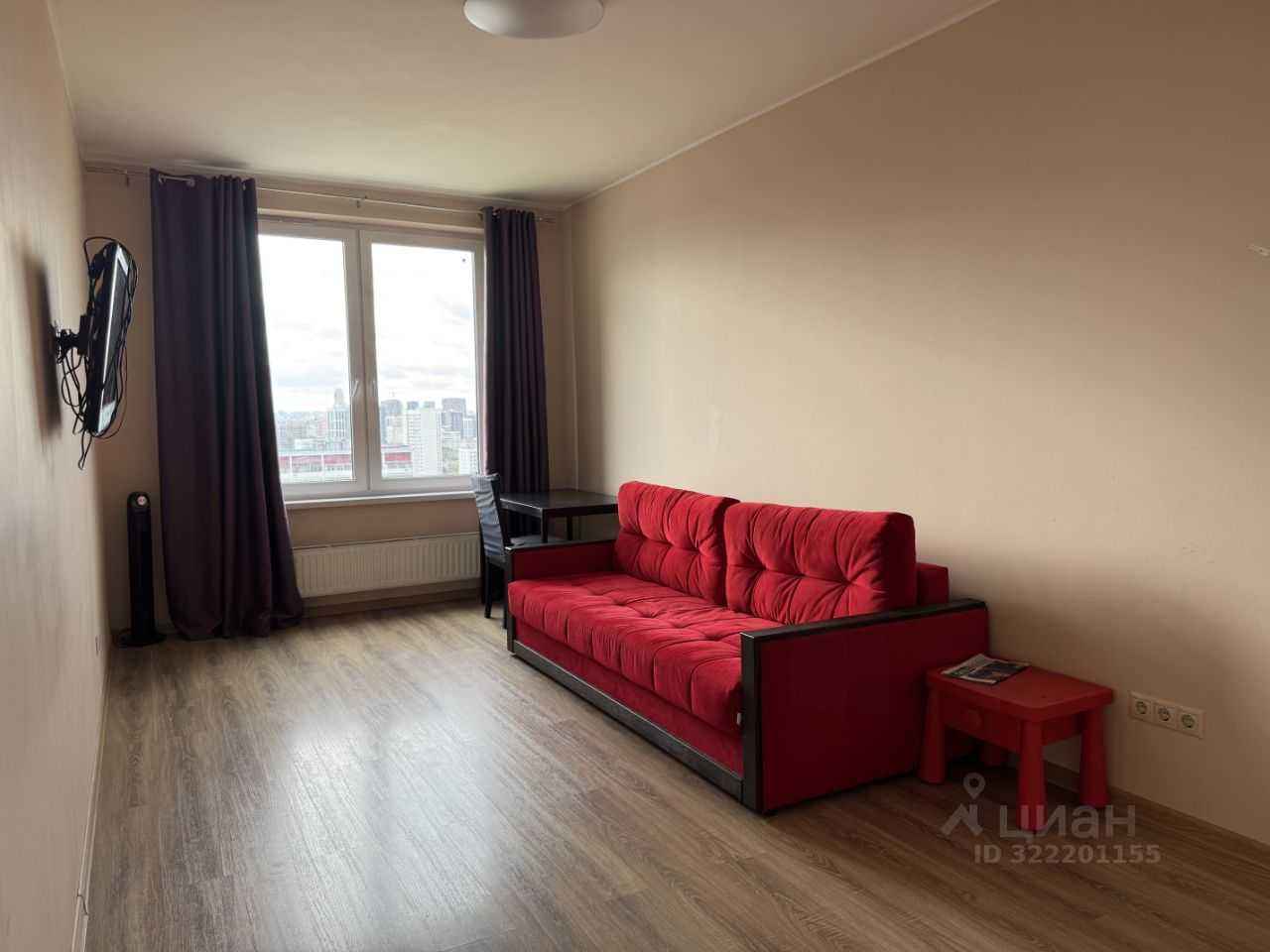 1-комнатная квартира, 42 м² — фотография 3