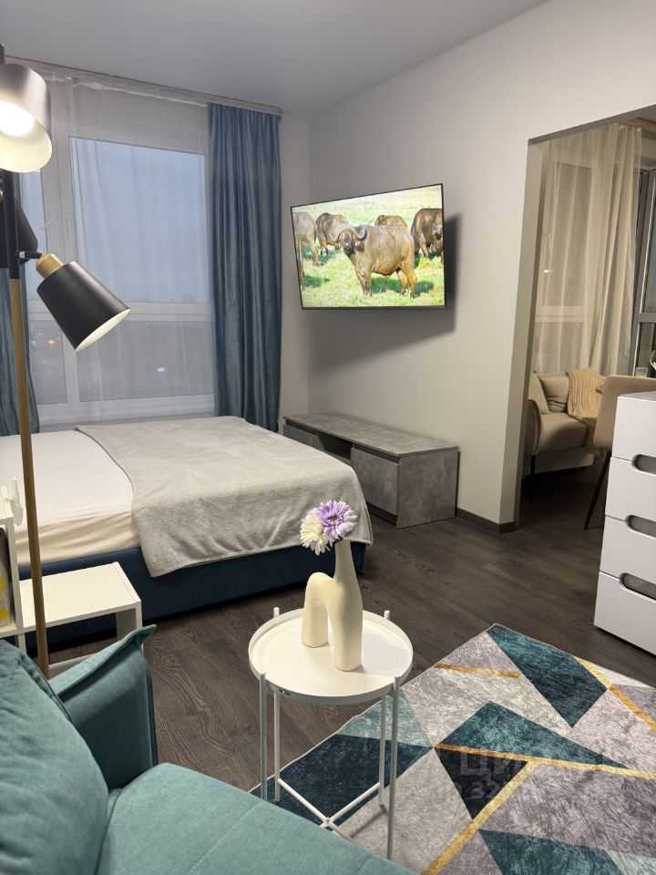 1-комнатная квартира, 40 м²