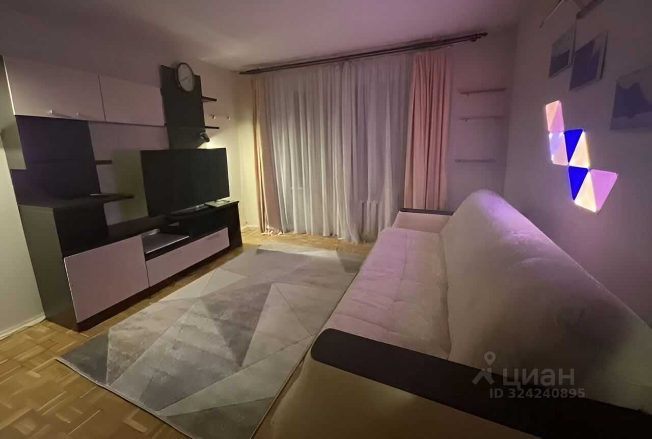1-комнатная квартира, 34,7 м²