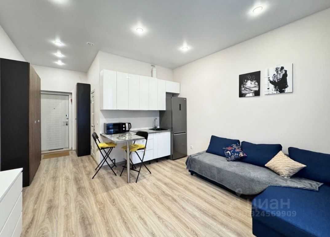 1-комнатная квартира, 24 м²