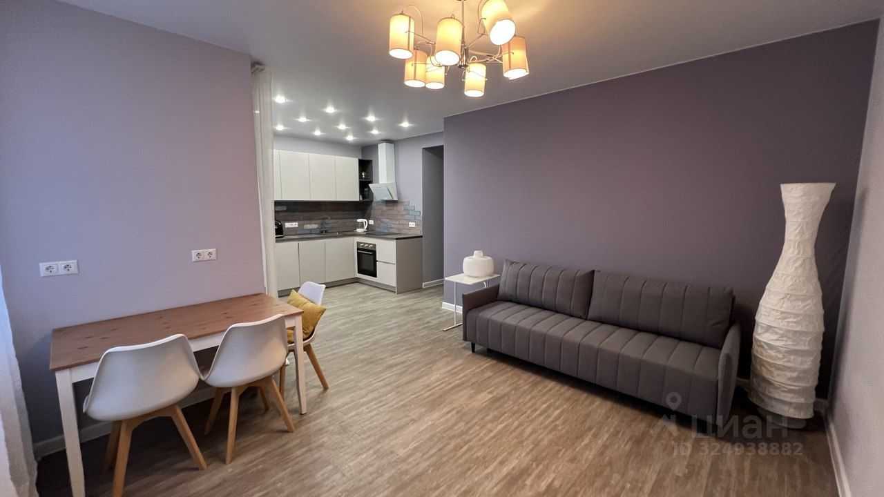 2-комнатная квартира, 55 м²