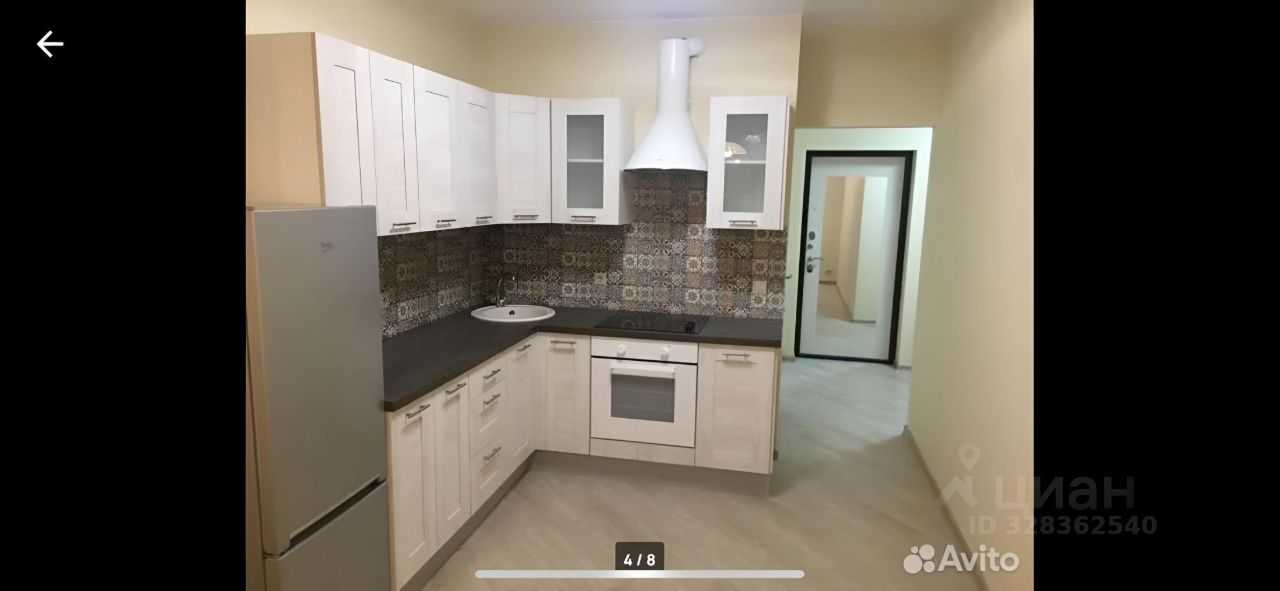 1-комнатная квартира, 38 м²