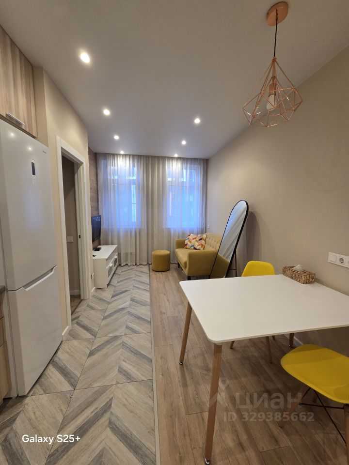 1-комнатная квартира, 38 м²