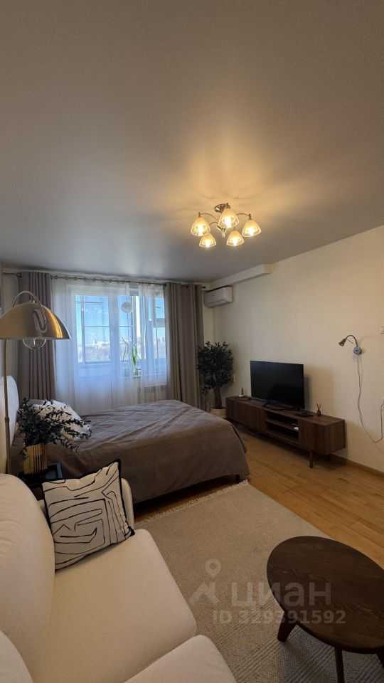 1-комнатная квартира, 37,8 м²