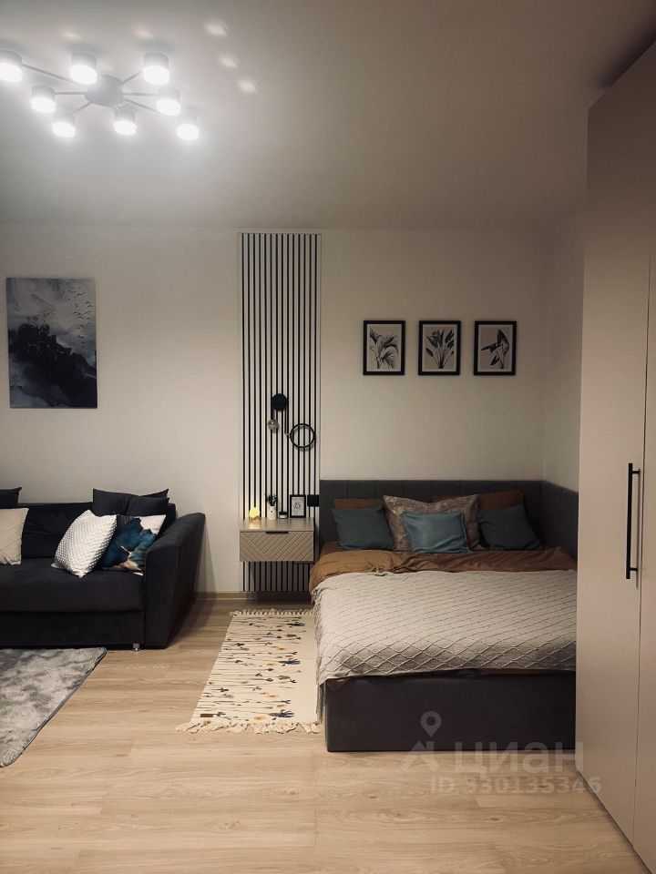 1-комнатная квартира, 42,4 м² — фотография 2