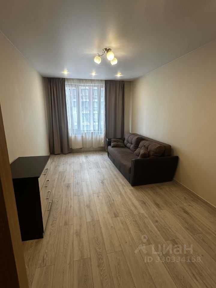 1-комнатная квартира, 37,5 м²