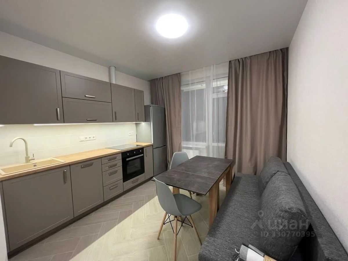 1-комнатная квартира, 37,5 м²