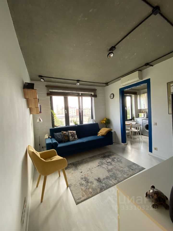 1-комнатная квартира, 34 м²