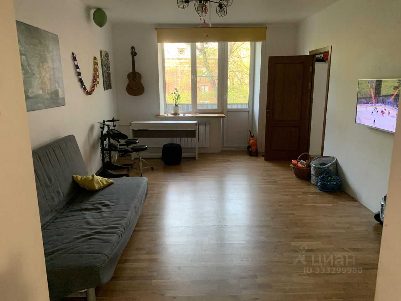 4-комнатная квартира, 85 м²