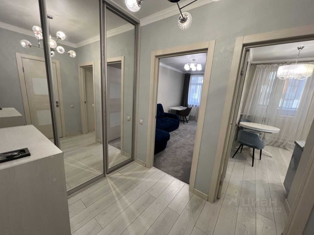 1-комнатная квартира, 35,3 м² — фотография 2