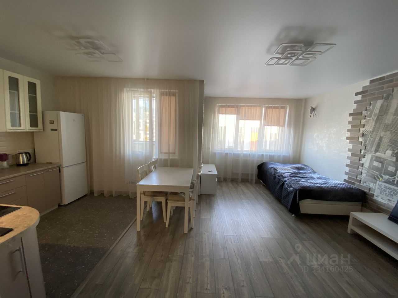 1-комнатная квартира, 37,8 м² — фотография 3