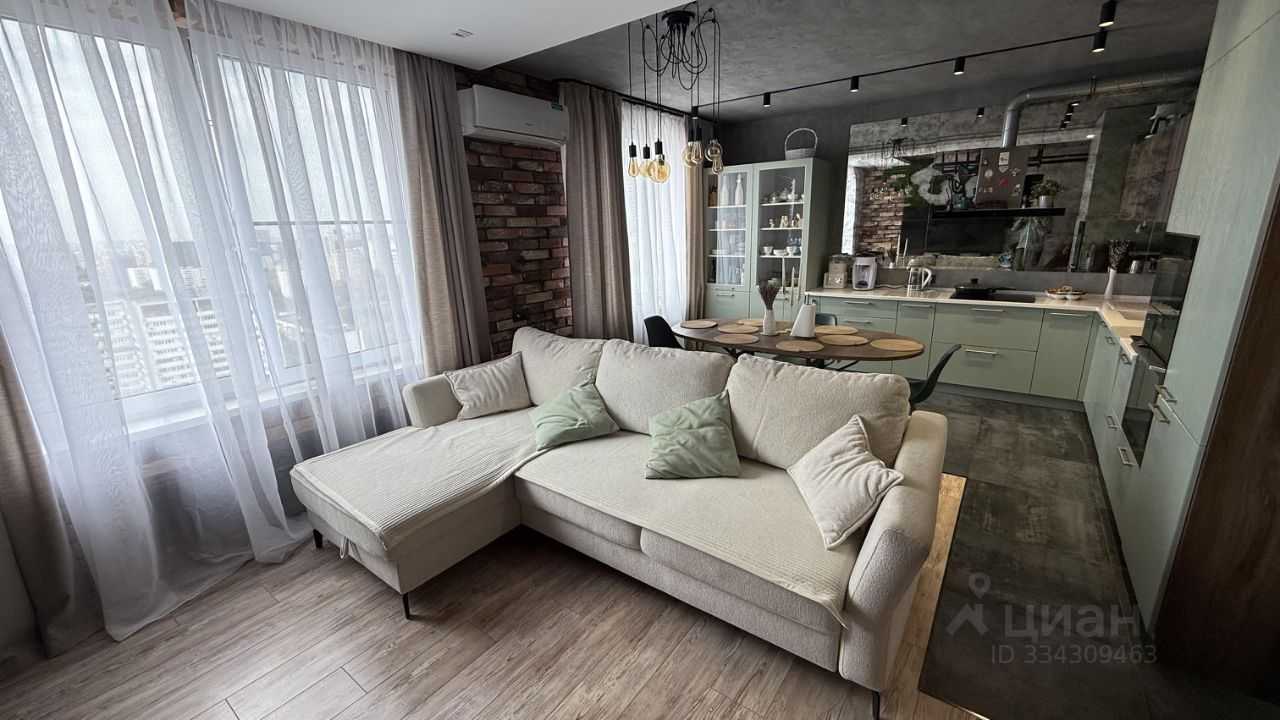 2-комнатная квартира, 67 м² — фотография 2