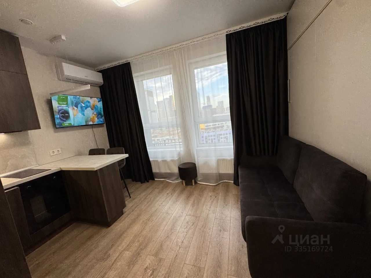 1-комнатная квартира, 25 м²