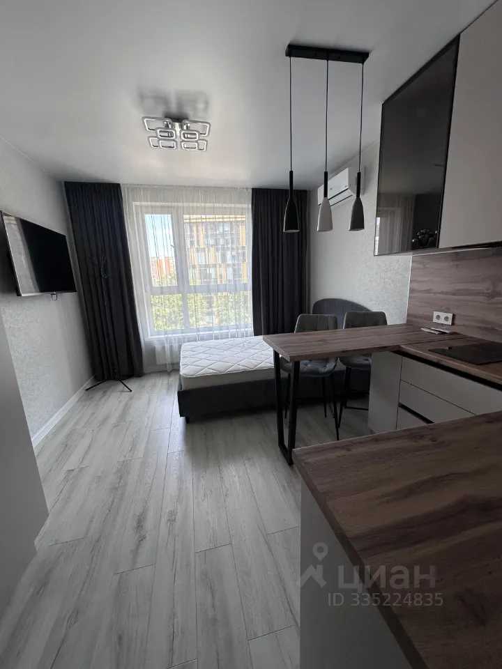 1-комнатная квартира, 22,3 м²