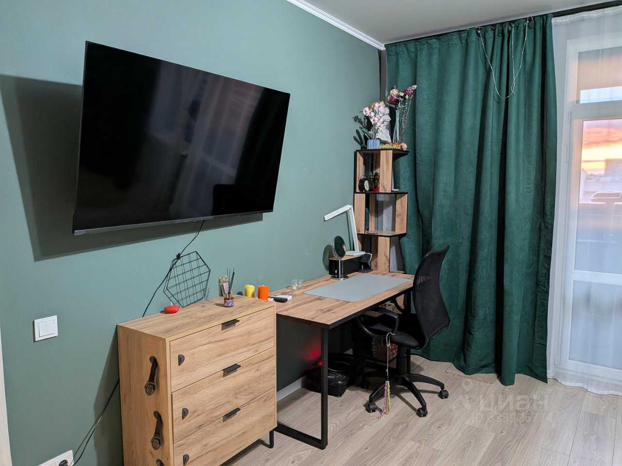 1-комнатная квартира, 41,2 м²