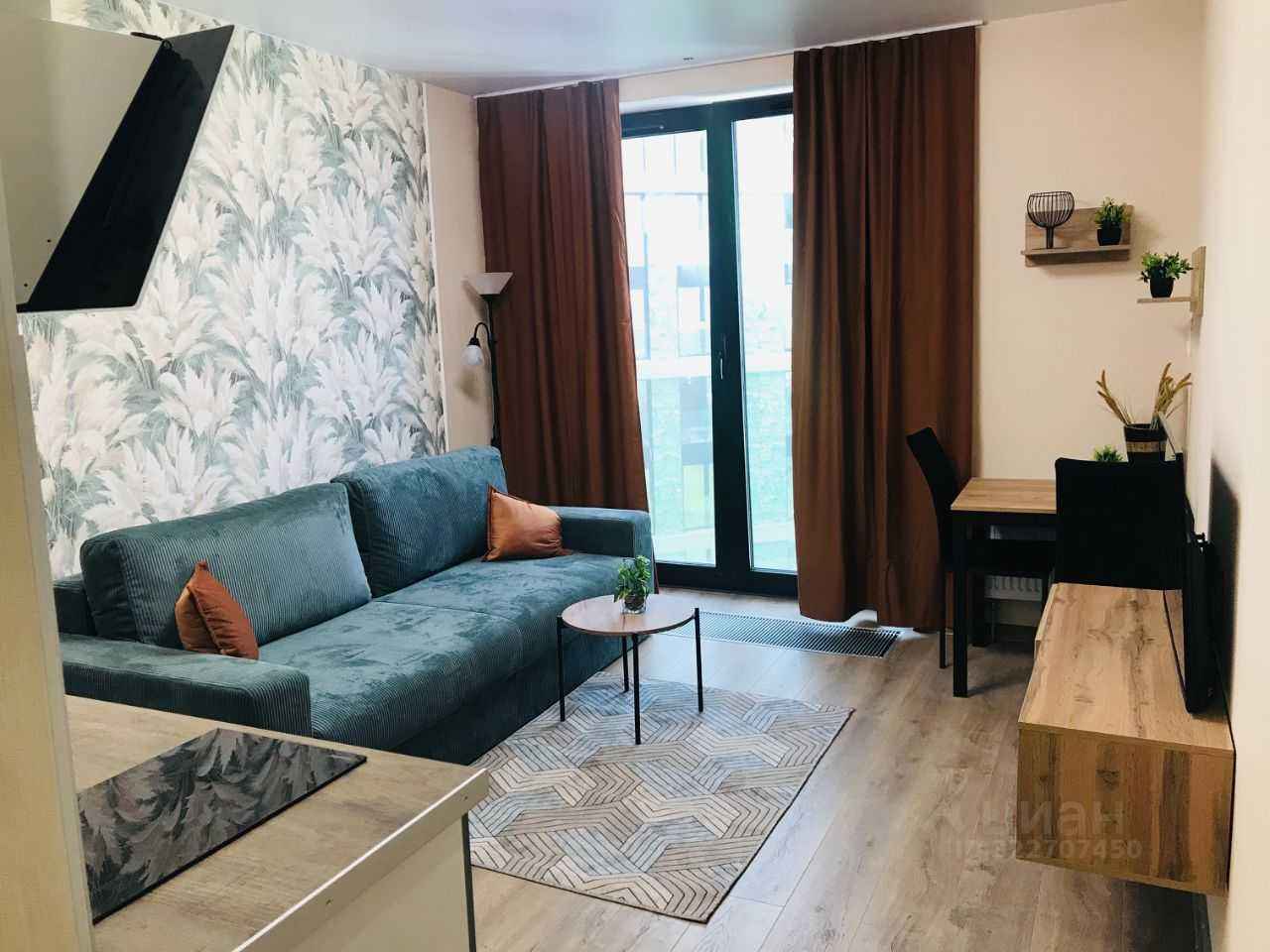 1-комнатная квартира, 24 м²